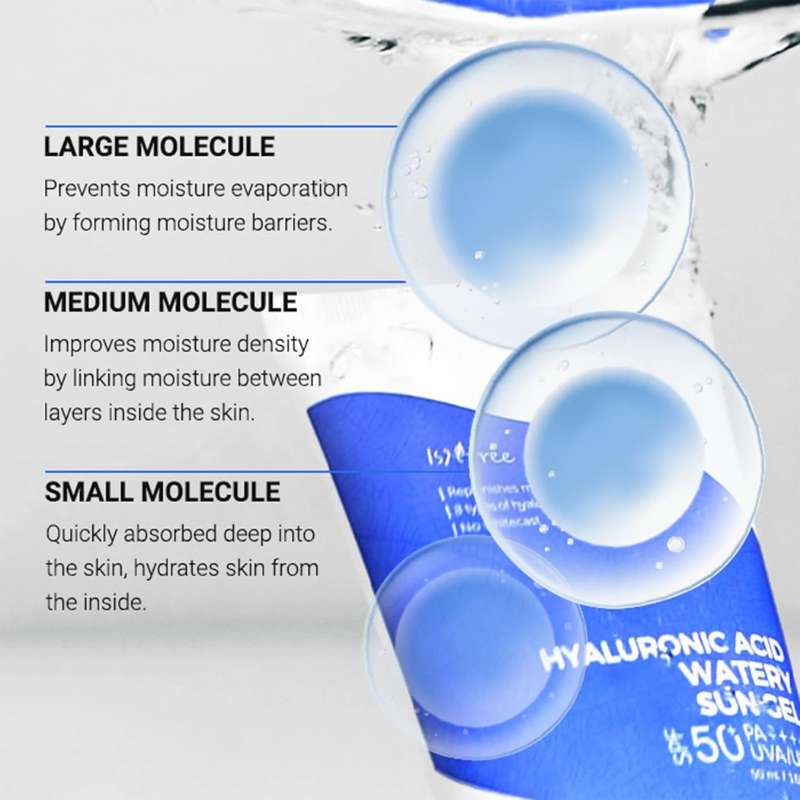 ISNTREE Hyaluronic Acid Watery Sun Gel | SPF 50+ PA++++